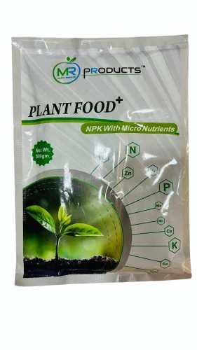 Plant Food Plus NPK Micronutrients Organic Fertilizer